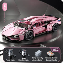 Load image into Gallery viewer, 1280PCS Racing Sport Car Model – Mechanical Speed Supercar Building Blocks Toy for Kids &amp; Adults