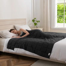 Load image into Gallery viewer, Good Nite Weighted Blanket for Adults - 4/6/8kg Heavy Double Blanket, Improves Sleep &amp; Relaxation (Grey