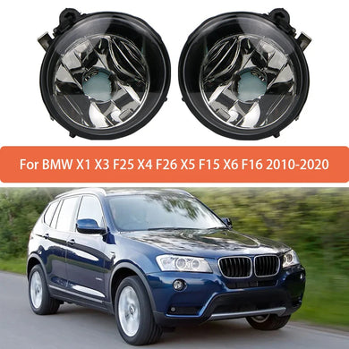 Fog Lamp Assembly For BMW X1 X3 F25 X4 F26 X5 F15 X6 F16 2010-2020 Front Bumper 63177238787 63177238788