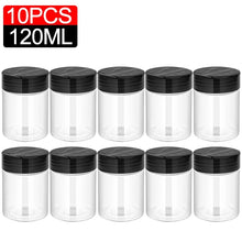 Load image into Gallery viewer, 10/1PCS Clear Spices Bottle Salt Pepper Shakers Plastic Barbecue Seasoning Jars Condiment Box Home Kitchen Powder Storage Can