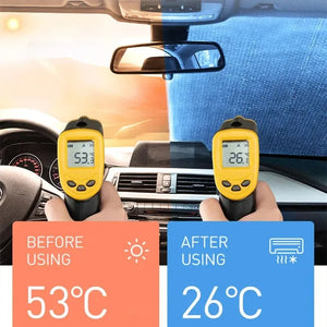 Foldable Sun Visor Reflector for Car Windshield UV Resistant Portable Sunscreen