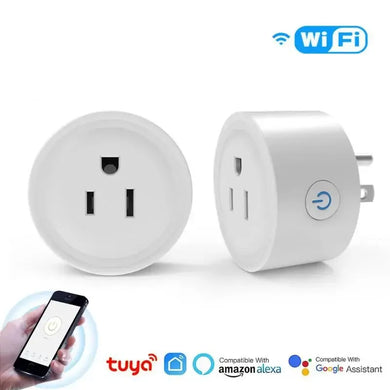 Tuya Smart WiFi Plug - US/UK/JP Standard - Remote Control with Alexa and Google Home Compatibility