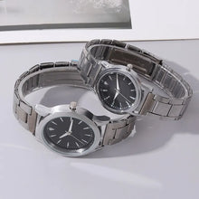 Load image into Gallery viewer, Stainless Steel Couple Quartz Wristwatch Set - Fashion Business Watches