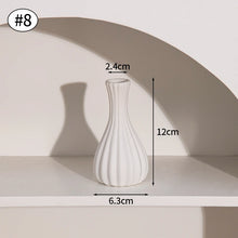 Load image into Gallery viewer, Ceramic Flower Vase Retro Table Decorative Vase Dried Flower Arrangement Pot Home Wedding Gifts Aesthetic Vase Desktop Ornament