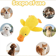 Load image into Gallery viewer, Calming Duck Toy for Dog,Soothing Plush Pet Toys with Sound Quack, Pet Interactive Companion, Chew-Resistant Chew Dogs Cat Toy