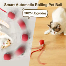 Load image into Gallery viewer, Cat toys cat smart cat balls to help relieve boredom kitten avoid toys pet electric rolling ball artifact