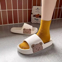 Load image into Gallery viewer, New Women&#39;s Thick Sole Sandals: Cute Cartoon Quick-Drying Slippers Indoor/Outdoor