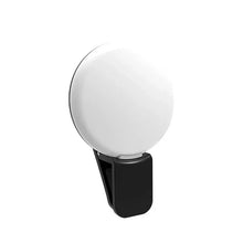 Load image into Gallery viewer, Mobile Phone LED Selfie Ring Light Portable Mini Durable Practical Three Stop Dimming Circle Photography Clip Fill Light