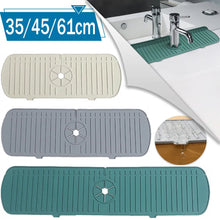 Load image into Gallery viewer, Silicone Water Ripples Faucet Mat for Kitchen and Bathroom Splash Protection