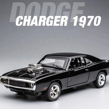 Load image into Gallery viewer, 1:32 Scale CHARGER 1970 Alloy Diecast Model Car Pull Back Mini Vehicles Toys for Kids Lovers Collection