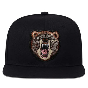 Enjoy Bear Baseball Cap - Hip-hop Snapback Hat for Outdoor Sun Protection