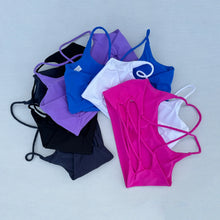 Load image into Gallery viewer, Sportswear Woman Gym Underwear Yoga Sport Bra Outdoor Jogging Cross Thin Shoulder Strap Fitness Sports Bra Breathable Female Top