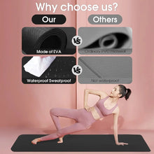 Load image into Gallery viewer, 4MM Thick EVA Yoga Mats Anti-slip Sport Fitness Mat Blanket for Exercise Yoga Pilate Gymnastics Mat Fitness Equipment Floor Work