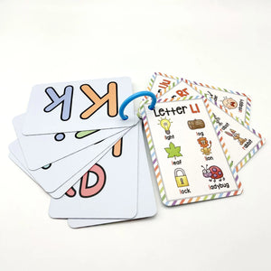Alphabet Phonics Flash Cards | Early Learning Educational English Toys