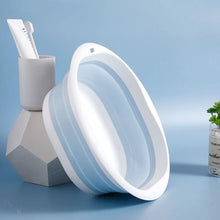 Load image into Gallery viewer, Portable Folding Wash Basin - Collapsible Laundry Tub for Bathroom, Kitchen, and Bath