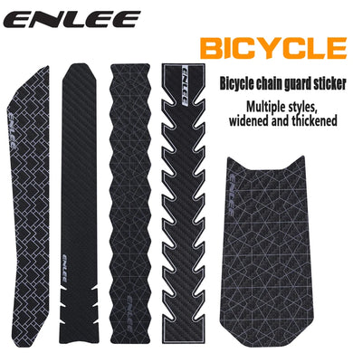 ENLEE Bicycle Chain Protection Sticker Road Mountain Bike Guard Film 3M PU Retrofit