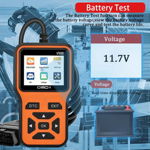 Load image into Gallery viewer, Car OBD2 Scanner Diagnostic Tool Code Reader, Car Voltage Tester Engine Fault Code Scanner, Charging Tester Diagnostic Tool V500