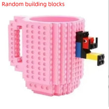 Load image into Gallery viewer, 350ml Creative Milk Coffee Mug Cups Building Blocks Design Birthday Gifts Personalized Decorations Kids DIY Drinking Kettle