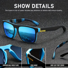 Load image into Gallery viewer, Fashion Vintage Square Polarized Sunglasses Men Women Driving Fishing Luxury Brand Designer Sun Glasses Driver's Eyewear UV400