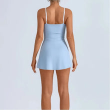 Load image into Gallery viewer, Golf Tennis Dress with Pad Sports Set Yoga for Women Workout Pickleball Clothing Badminton Skorts Activewear