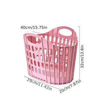 Load image into Gallery viewer, Modern Foldable Laundry Hamper High-capacity Portable Dirty Clothes Organizer Durable Laundry Basket for Home Bathroom