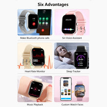 Load image into Gallery viewer, 1.83'' Sport Smart Watch Fitness Clock Health Monitor Waterproof Smartwatch Wireless Call Watches for Men Women IOS Android 2025