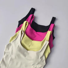 Load image into Gallery viewer, Women Sexy Sports Bra Crop Tops Tube Top Bra Female Streetwear Sleeveless Camis Seamless Sport Lingerie Tee Crop Top Sports Vest