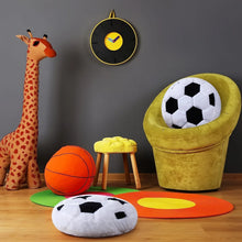 Load image into Gallery viewer, Creative Football Plush Pillow, Fan Cushion, Boyfriend Football Cushion, Home Decoration, Sports Fan,Cute Soccer Shaped