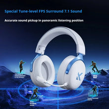 Load image into Gallery viewer, Original MCHOSE V9 PRO Music Esports Gaming Headphones 3-mode Wireless Noise Reduction Mic Customized Head-mounted
