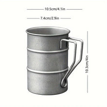 Load image into Gallery viewer, 1PC Outdoor Retro Mug Coffee Mug Creative Retro Vintage Camping Picnic Mug Beer Mug