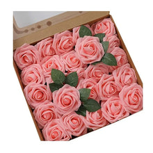 Load image into Gallery viewer, Foam Artificial Roses - 15/25/100pcs Fake Flowers for Wedding, Party &amp; Gift Décor