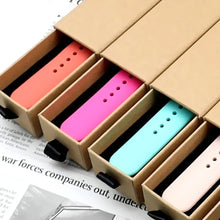 Load image into Gallery viewer, Silicone Band For Apple Watch strap 44mm 45mm 40mm 41mm 42-38mm 45 mm sport bracelet iwatch series 8 7 6 5 4 3 SE 9 Ultra 2 49mm