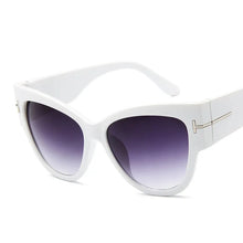 Load image into Gallery viewer, 2022 Tom Designer Cat Eye Sunglasses Gradient Women Fashion Sun Glasses Oculos