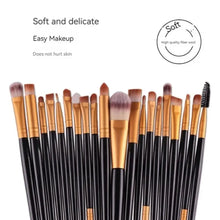 Load image into Gallery viewer, 20pcs Makeup Brushes Set Portable Blush Eyeshadow Powder Beauty Tools Complete Kit