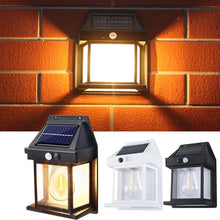 Load image into Gallery viewer, Solar Lights Outdoor Exterior Wall Lamps Retro Body Induction Atmosphere Christmas Fairy Lights Solar Charging Desk Lamps Gifts