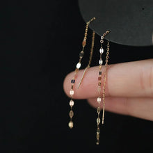 Load image into Gallery viewer, Exquisite Drop Ear Line Long Hanging Earrings For Women Zircon Crystal Bee Butterfly Flower Piercing Earing Accessories Jewelry