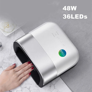 SUNUV SUN3 48W UV LED Nail Dryer Lamp with Smart Timer & Digital Display Machine