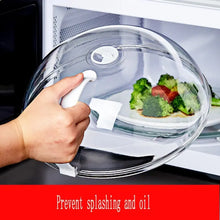 Load image into Gallery viewer, Microwave Splash Proof Cover High Temp Food Heating Preservation Oil Proof Guard