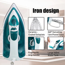 Load image into Gallery viewer, Electric Iron Portable Mini Garment Steamer Steam Iron For Clothing Iron Adjustable Ceramic Soleplate Iron For Ironing Sonifer