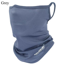 Load image into Gallery viewer, Summer Ice Silk Full Face Mask Balaclava Breathable Sun And UV Protection Motorcycle Scarf Neck Gaiter Bike Sun Protection