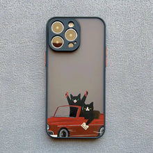Load image into Gallery viewer, Funny Cat Daily Life Phone Case For iPhone 16 17 pro max Cases 11 12 14 Pro Max Mini 13 15 Plus XR Shockproof  Back Covers