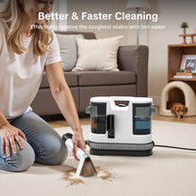 Load image into Gallery viewer, Lubluelu V8 800W Hot Water Carpet Cleaner  60°C Deep Clean Pet Stains 15kPa Strong Suction 5M Long Power Cord 1.75L Tank