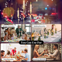 Load image into Gallery viewer, 3Pc/Set European style Metal Candle Holders Fashion Simple Wedding Table Decoration Party Living Room Candlestick Christmas Tabl