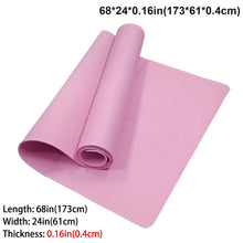 Load image into Gallery viewer, 4MM Thick EVA Yoga Mats Anti-slip Sport Fitness Mat Blanket for Exercise Yoga Pilate Gymnastics Mat Fitness Equipment Floor Work