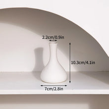 Load image into Gallery viewer, White Ceramic Vases Nordic Decorative Vasen Ornaments Home Living Room Decor Flower Arrangements Sketching Props Desktop Decor