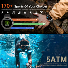Load image into Gallery viewer, New T-Rex 3 Pro Dual-Band GPS Military Smart Watch 48mm 10ATM Water-Resistant 500mAh Battery Compass Altimeter AGPS Smart Watch