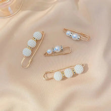 Load image into Gallery viewer, 4PCS Waist Adjustment Buckle Pearl Brooch Fashion Uniform Clothing Decor Accessory