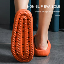 Load image into Gallery viewer, Women Thick Platform Cloud Slippers Indoor Home Eva Soft Sole Pillow Slides Sandals Woman 2025 Summer Non Slip Beach Flip Flops