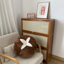 Load image into Gallery viewer, Thickened Cushion with Tomato-Shaped Pillow Vegetable Mushroom Persimmon Round Cushion Pad for Window Seat Pillows for Bedroom