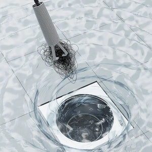 160CM Sewer Pipe Unblocker Snake - Spring Dredging Tool for Kitchen & Bathroom Drains
